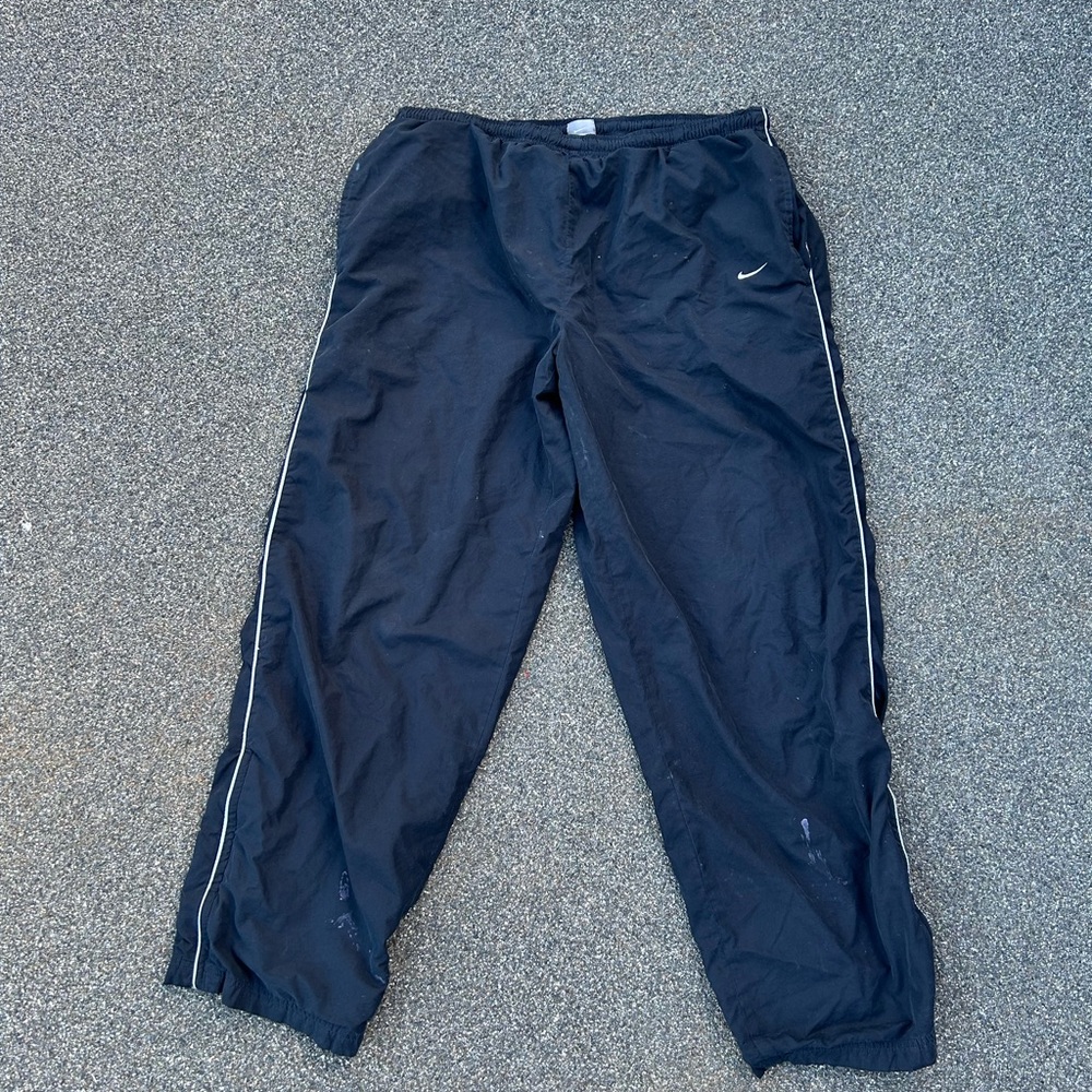 Vintage Nike Black Track Pants